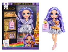 MGA Entertainment MGA Rainbow High Pretty in Paris Fashion Doll- Violet