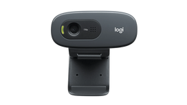 Logitech C270 HD Webcam, Dark Grey