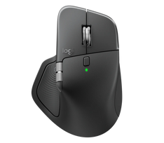 Logitech MX Master 4 Wireless Mouse RF Wireless + Bluetooth, 8000 DPI, Graphite