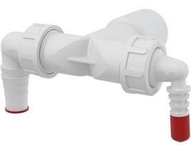 Līkums ar diviem štuceriem P156Z-G1" / 8-23 ar vārstiem Līkums ar diviem štuceriem P156Z-G1" / 8-23, ar vārstiem