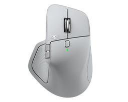 Logitech MX Master 4 Wireless Mouse RF Wireless + Bluetooth, 8000 DPI, Pale Grey