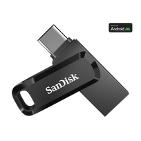 SanDisk Ultra Dual Drive Go USB Flash Drive 512GB, USB-C/USB-A 3.2 Gen 1, Black