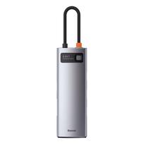 Docking station / adapter USB C plug - 8 types of connectors Metal Gleam BASEUS