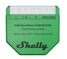 Shelly Wave Dimmer EU LR Smart Dimming Controller Green