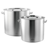 Gaminimo ir stalo įrankiai | Virtuvės indai // Katilai // Zestaw 2 garnków gastronomicznych kinghoff kh-2050 50 l + 98 l