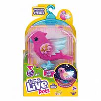 Figurka interaktywna little live pets - ptaszek różowy