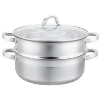 Gaminimo ir stalo įrankiai | Virtuvės indai // Keptuvės // Garnek do gotowania na parze, 28cm, 6l klausberg, kb-9074