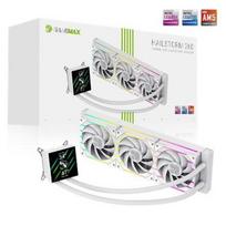 Gamemax CPU Liquid Cooler | HAILSTORM 360 LCD WH | White
