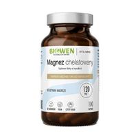 BIOWEN Chelated Magnesium Bisglycinate – food supplement for humans – 100 capsules