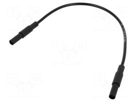 Test lead: single | 32A | banana plug 4mm,both sides | insulated