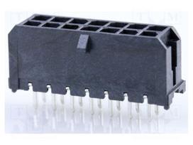Connector: wire-board | plug | male | data | MICRO | Inom: 8A | 600V | 3mm