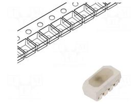 Programmable LED | RGB | SMD | 3.3÷5.3VDC | 4x2x1.7mm | 2kHz