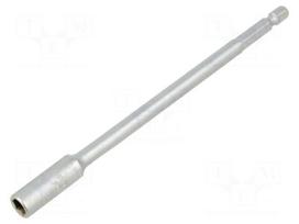 Socket: 6-angles | socket spanner | 7mm | plunger | 1/4"