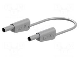 Test lead: single | 32A | banana plug 4mm,both sides | Urated: 1000V