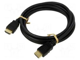 Cable | HDMI plug,both sides | HDMI 2.0,High Speed + Ethernet