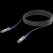 Ubiquiti UACC-DAC-QSFP28-0.5M QSFP28 direct attach cable with a 100Gbps max data rate, Compatible with QSFP28 and QSFP+ interfaces
