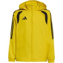 Kurtka dla dzieci adidas Tiro 26 League Windbreaker żółta KT2425 152cm