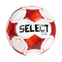 Piłka nożna Select Futsal Samba v26 FIFA Basic biało-czerwona 1021654 320010  4