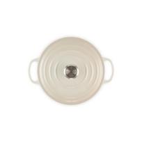 Le Creuset Signature Apvalus kepimo indas 22cm Meringue creme (21177227164430)
