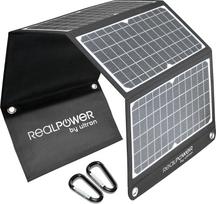 Saulės įkroviklis Realpower RealPower Solarpanel SP-30E 30 Watt 4 sulankstomi skydeliai