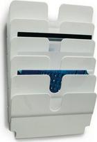 Patvarus horizontalus dokumentų dėklas A4 Black Flexiplus 6 Durable