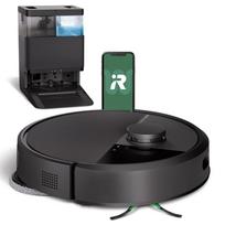 Robotas siurblys iRobot Roomba Plus 405 Combo su drėgnuoju valymu + valymo bazė Black