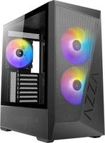 Korpusas Azza PC žaidimų Midi ATX Reaver 225K01 USB2.0/3.0/C