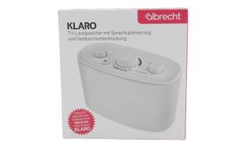 Garso juosta Albrecht Klaro TV garsiakalbis