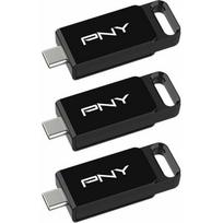 USB atmintukas 128GB PNY Elite USB 3.2 TYPE-C mažmeninė pakuotė 3 vnt.