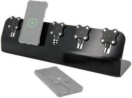 Įkroviklis Mobilis Mobilis 020010 įkraunamoji stotelė nešiojamiems įrenginiams HDD, nešiojamam kompiuteriui, viedtālrunis Black Kintamosios srovės, USB Belaidis įkrovimas Greitas įkrovimas Vidinis