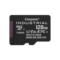 PNY Kingston Technology atminties kortelė 128GB microSDXC Industrial C10 A1 pSLC vienkartinis pakavimas be adapterio