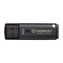 Kingston IronKey Locker+ 50 G2 64GB USB 3.2 atminties įrenginys