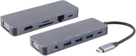 Stotis/replikator Shiverpeaks Shiverpeaks dokavimo stotis Multiport USB-C 11-in-1
