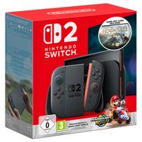 NINTENDO Switch 2 su Mario ir Hogwarts Legacy