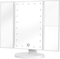 Veidrodėlis makiažui Humanas HS-ML04 su LED apšvietimu - White
