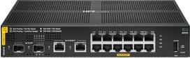 Switch HPE Aruba Networking CX 6000 12p 10M/100M/1G Class4 PoE 2p SFP 1G 139W Valdomas L3 Gigabitinis Ethernet (10/100/1000) su PoE 1U (R8N89B)