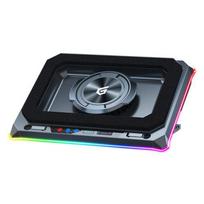 Dzesēšanas paliktnis Conceptronic USB-C klēpjdatoram + tālruņa turētājs, RGB, 12V