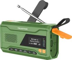 Radijo imtuvas Renkforce Telestar Top Nr 5 DAB+/UKW avarinis radijas Green