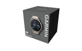 Išmanusis laikrodis Garmin  Fenix 9 Pro – inReach, 43mm\nTitanium with Fog Grey/Dark Sandstone Silicone Band
