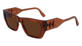 Akiniai nuo saulės KARL LAGERFELD UNISEX KL6123S541824 (Lęšis/tiltelis/auselė) 54/18/140 mm
