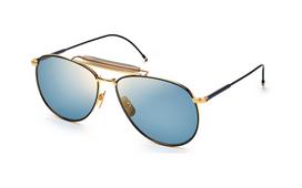 Akiniai nuo saulės THOM BROWNE UNISEX TB015LTDNVY62 (Lęšis/Nosis/Šoninė dalis) 62/15/144 mm