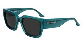 Akiniai nuo saulės KARL LAGERFELD unisex KL6142S-316 (Lęšis/tiltelis/auselė) 55/17/145 mm