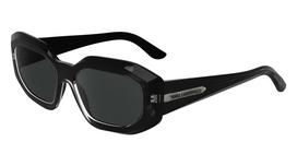 Akiniai nuo saulės KARL LAGERFELD WOMEN KL6167S-001 (Lęšis/tiltelis/auselė) 53/16/140 mm