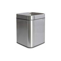 Šiukšlių dėžė Maul MAUL 9501594 stačiakampė iš nerūdijančio plieno Black, Silver