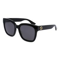 Akiniai nuo saulės GUCCI moterims GG0034SN-001 (lęšis/tiltelis/auselė) 54/20/140 mm