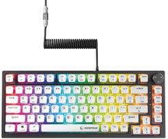Laidinė klaviatūra Rampage Zenith Pro 8000Hz, Hall Effect, RGB, Gateron KS-20, Black