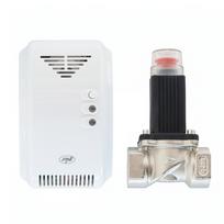 PNI Safe House 230 3/4 inch gas sensor and solenoid valve kit, audible and light alarm