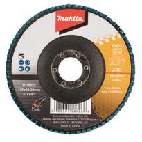 Žiedlapinis šlifavimo diskas Makita D-74223, 125 mm x 22.23 mm