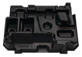 Įrankių dėžės įdėklas Makita Makpac Type 3, 37.8 cm x 28.5 cm x 8 cm, juoda sp.
