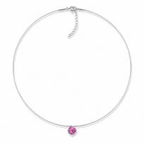 Pakabukas „Rose (Rose)“ su Swarovski® kristalais